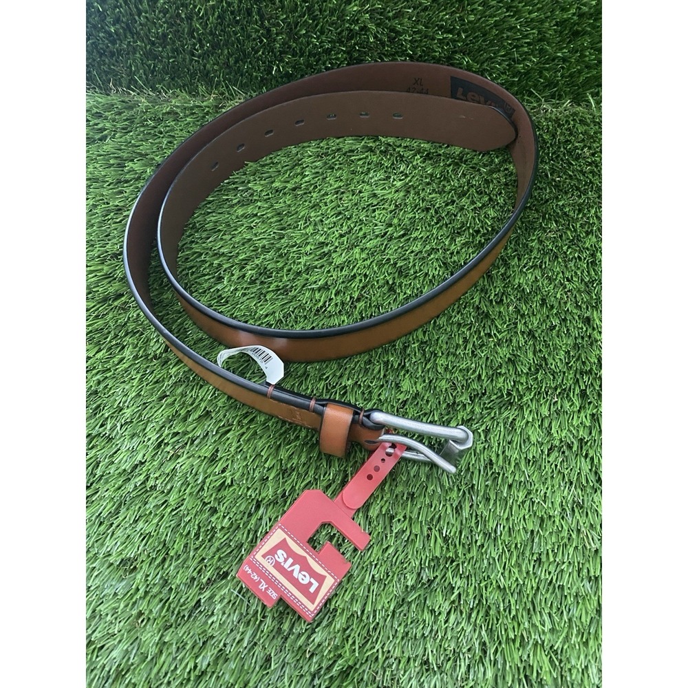 Levi's NWT Brown XLarge XL Belt Men's 42-44 Synthetic Leather